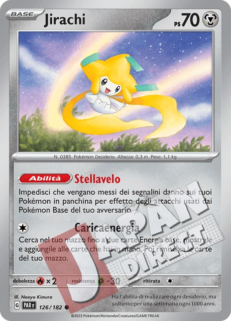(PAR 126/182) Jirachi  Comune