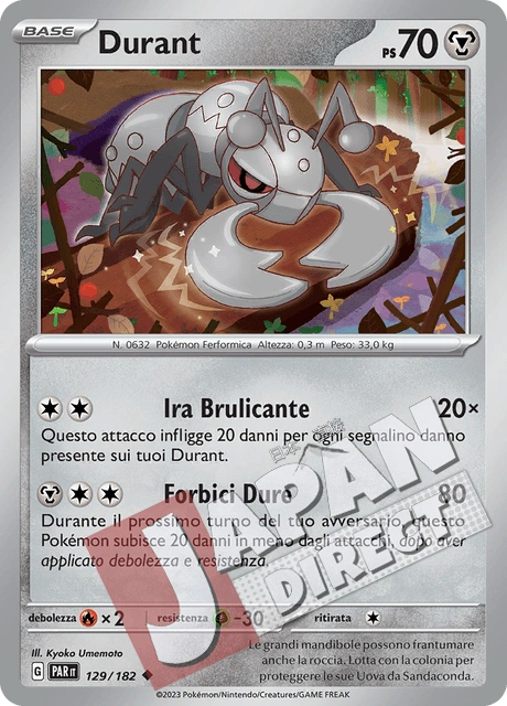 (PAR 129/182) Durant  Non Comune