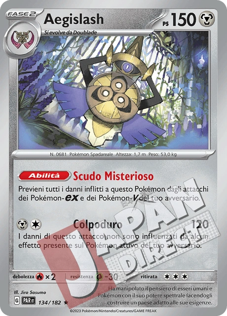(PAR 134/182) Aegislash  Rara