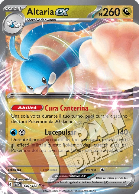 (PAR 140/182) Altaria-ex  Double Rare