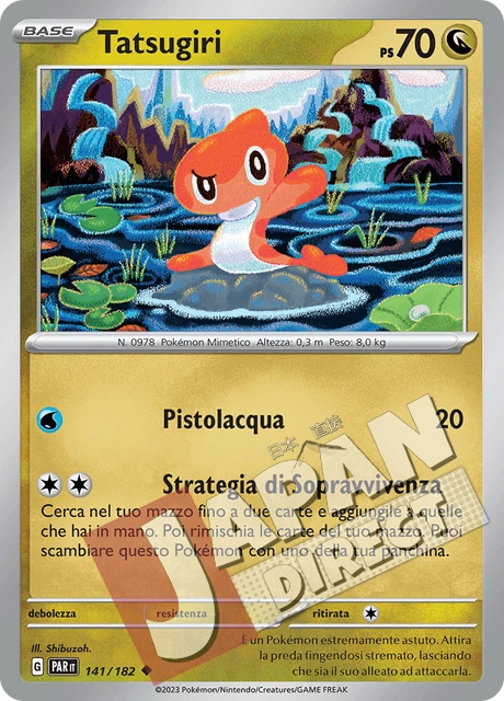 (PAR 141/182) Tatsugiri  Non Comune