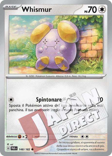 (PAR 148/182) Whismur  Comune