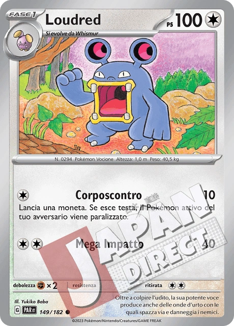 (PAR 149/182) Loudred  Comune