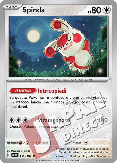 (PAR 151/182) Spinda  Comune