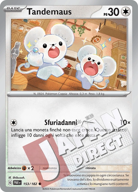 (PAR 153/182) Tandemaus  Comune