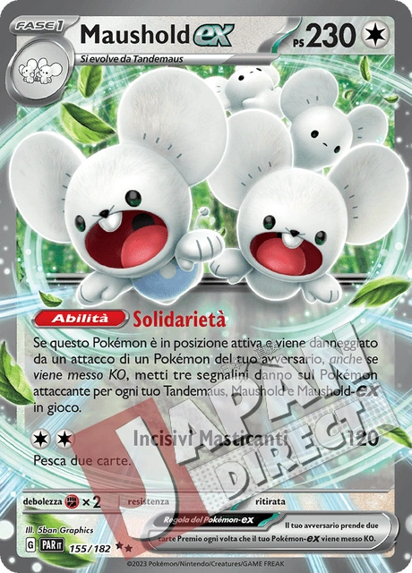 (PAR 155/182) Maushold-ex  Double Rare