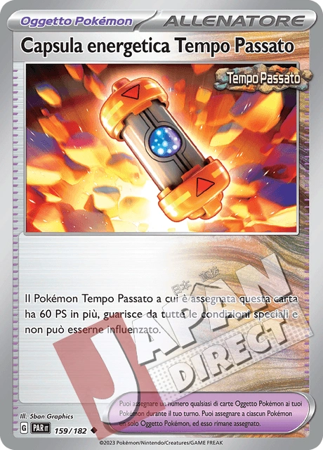 (PAR 159/182) Capsula energetica Tempo Passato  Non Comune