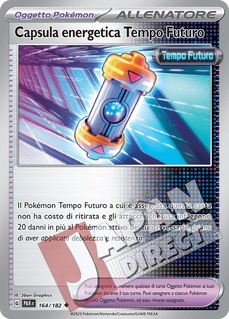 (PAR 164/182) Capsula energetica Tempo Futuro  Non Comune
