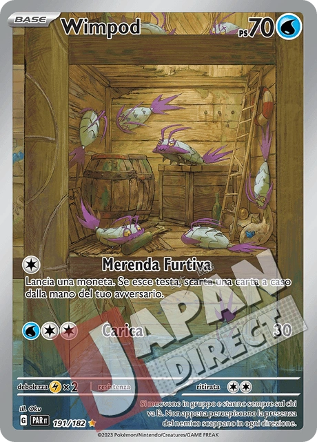 (PAR 191/182) Wimpod  Illustrazione Rara