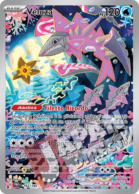 (PAR 192/182) Veluza  Illustrazione Rara