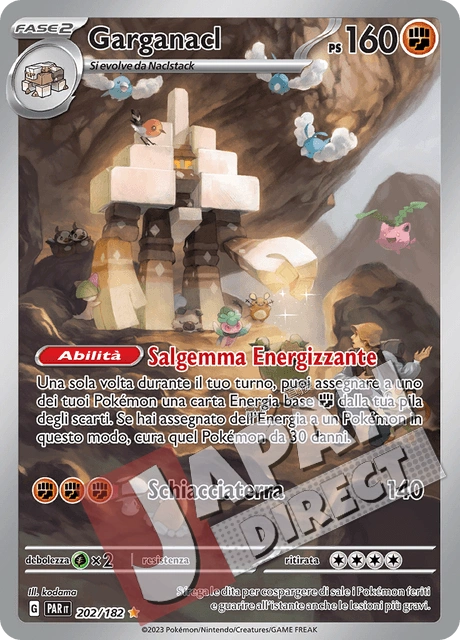 (PAR 202/182) Garganacl  Illustrazione Rara