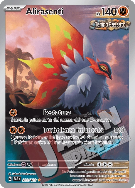 (PAR 203/182) Alirasenti  Illustrazione Rara