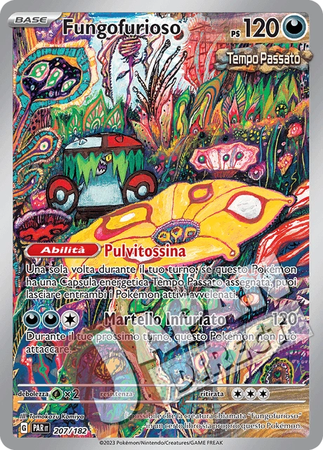 (PAR 207/182) Fungofurioso  Illustrazione Rara