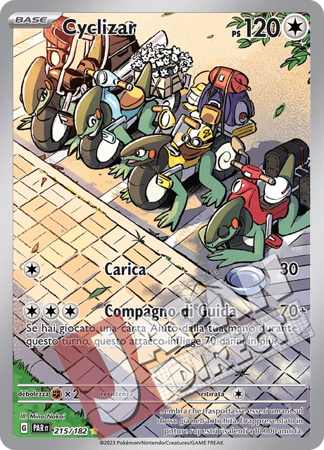 (PAR 215/182) Cyclizar  Illustrazione Rara