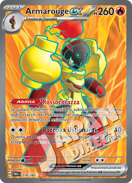 (PAR 218/182) Armarouge-ex  Full Art