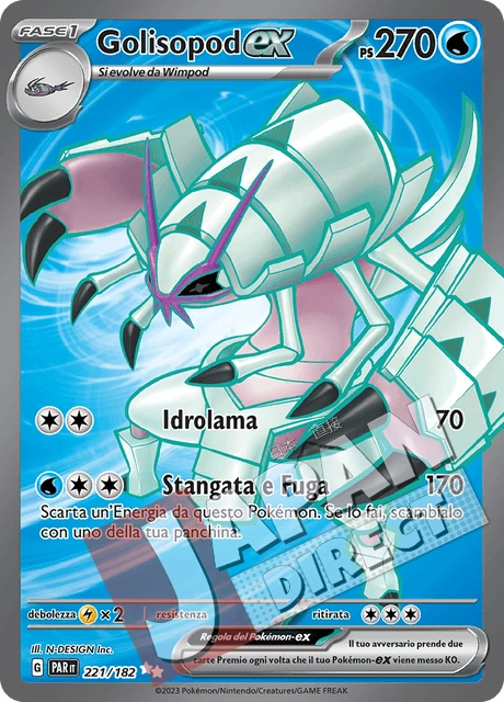 (PAR 221/182) Golisopod-ex  Full Art