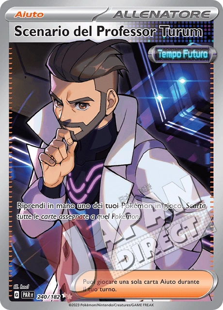 (PAR 240/182) Scenario del Professor Turum  Full Art