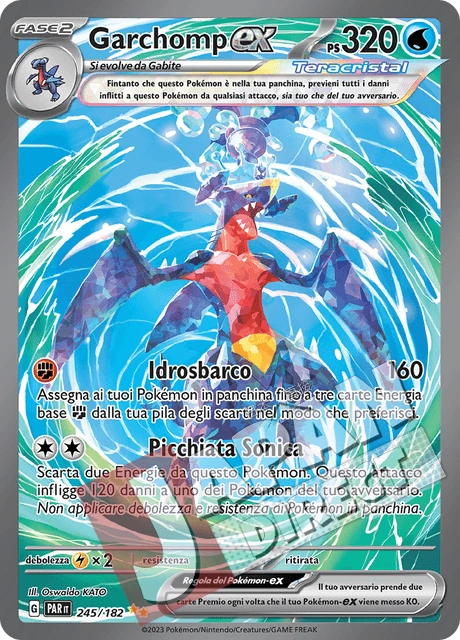 (PAR 245/182) Garchomp-ex Teracristal Alternative Art