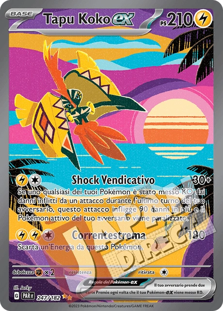 (PAR 247/182) Tapu Koko-ex  Alternative Art