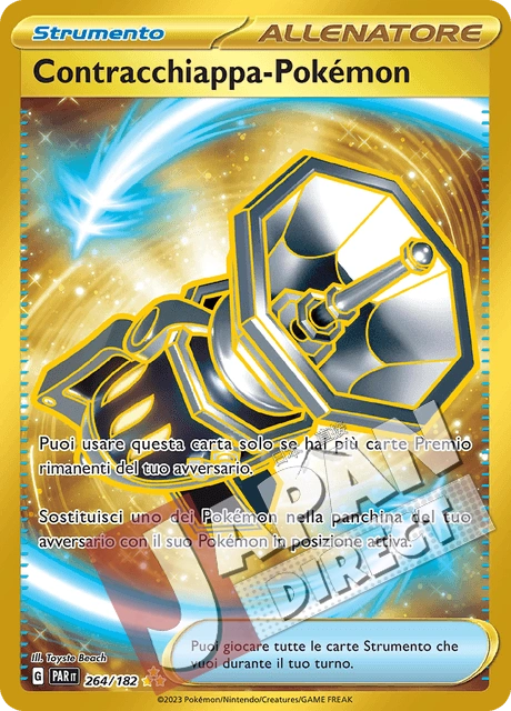 (PAR 264/182) Contracchiappa-Pokémon  Rara Segreta