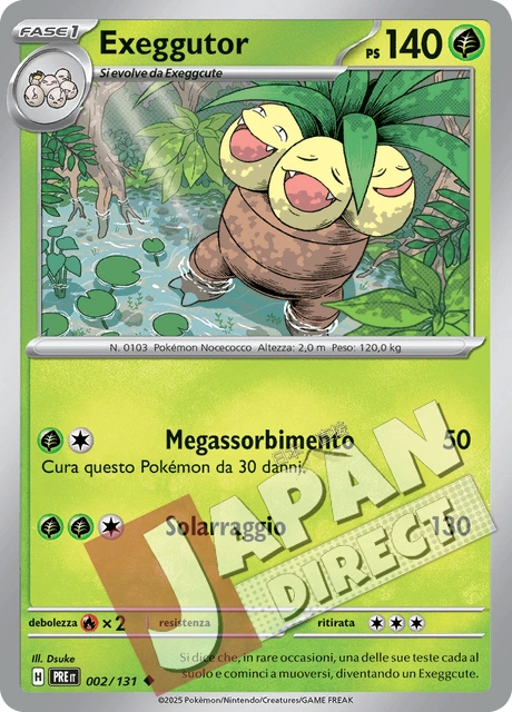 (PRE 002/131) Exeggutor  Non Comune