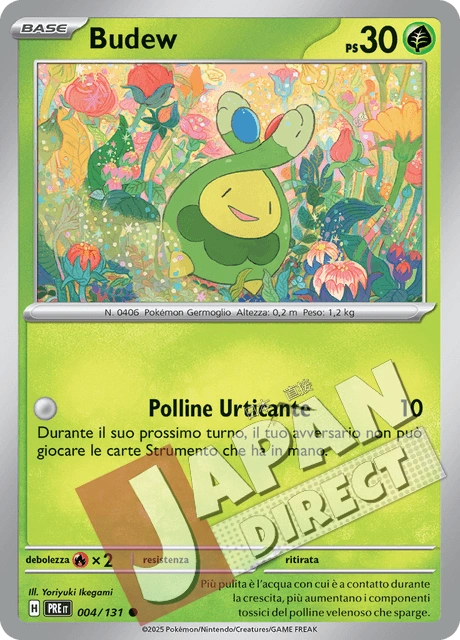 (PRE 004/131) Budew  Comune