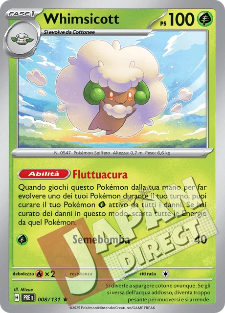 (PRE 008/131) Whimsicott  Rara