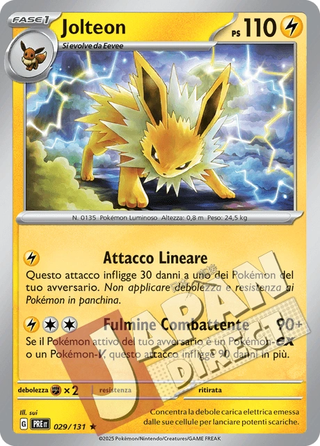 (PRE 029/131) Jolteon  Rara