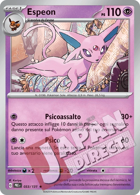 (PRE 033/131) Espeon  Rara