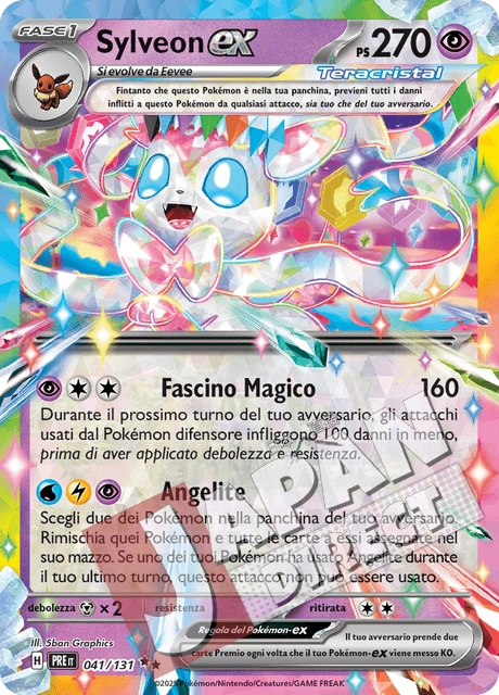 (PRE 041/131) Sylveon-ex Teracristal Double Rare