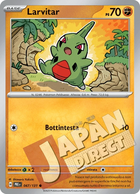 (PRE 047/131) Larvitar  Comune