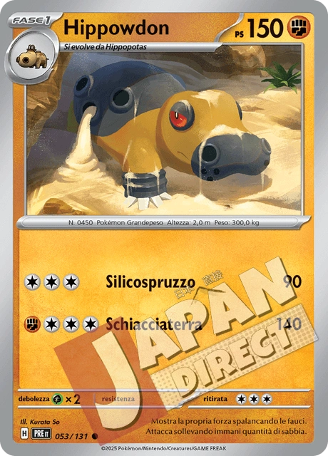 (PRE 053/131) Hippowdon  Comune