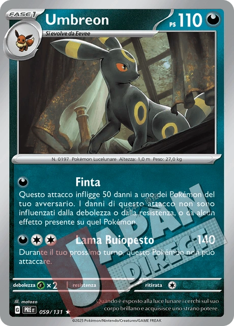 (PRE 059/131) Umbreon  Rara