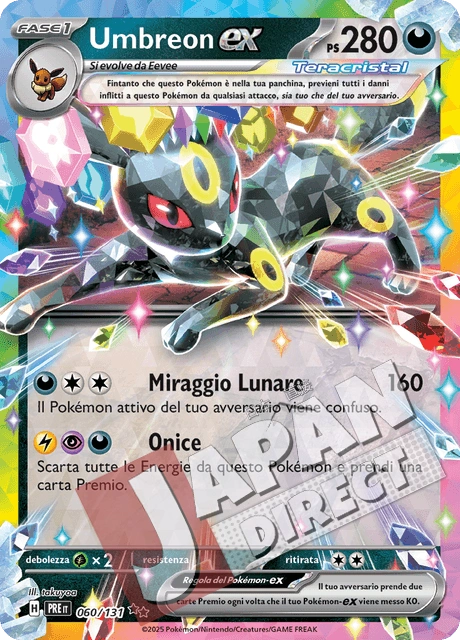(PRE 060/131) Umbreon-ex Teracristal Double Rare