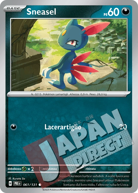 (PRE 061/131) Sneasel  Comune