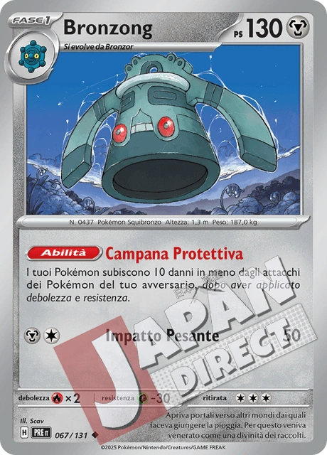 (PRE 067/131) Bronzong  Non Comune
