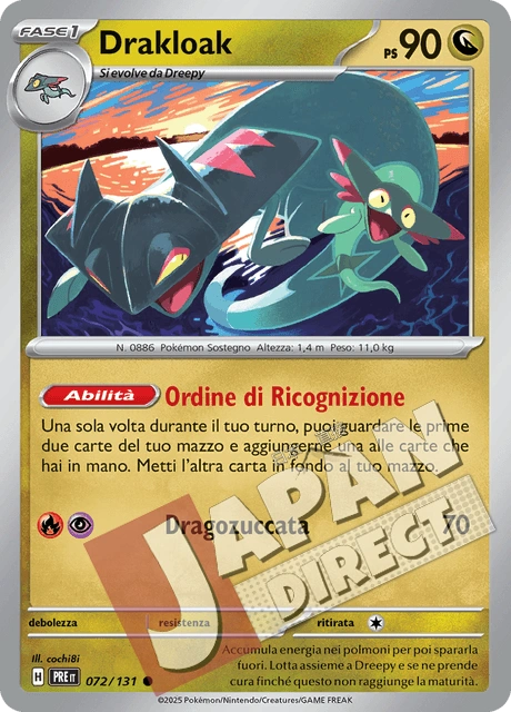 (PRE 072/131) Drakloak  Comune