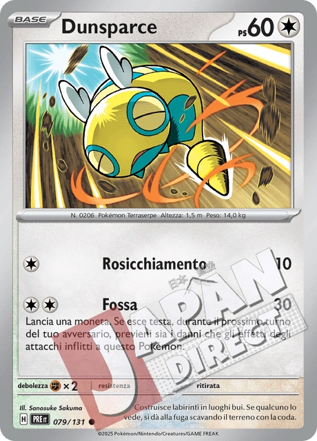 (PRE 079/131) Dunsparce  Comune