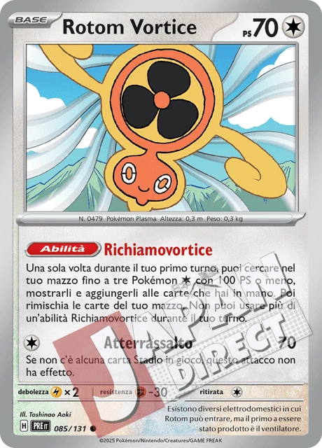 (PRE 085/131) Rotom Vortice  Comune
