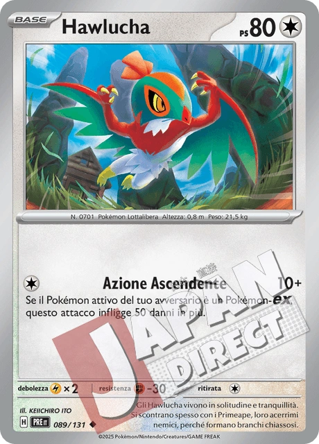 (PRE 089/131) Hawlucha  Non Comune