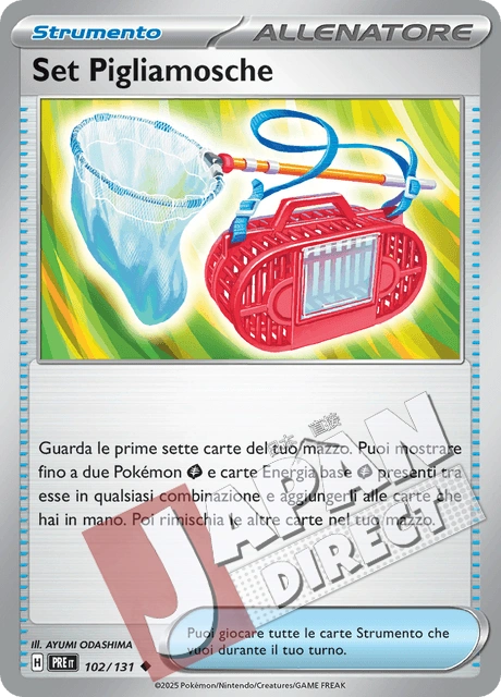 (PRE 102/131) Set Pigliamosche  Non Comune