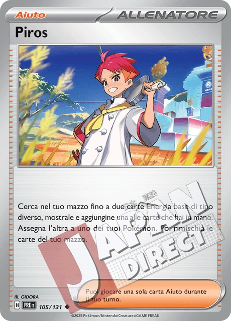 (PRE 105/131) Piros  Non Comune