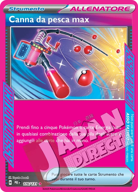 (PRE 116/131) Canna da pesca max  Full Art