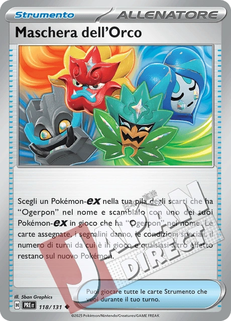 (PRE 118/131) Maschera dell'Orco  Non Comune