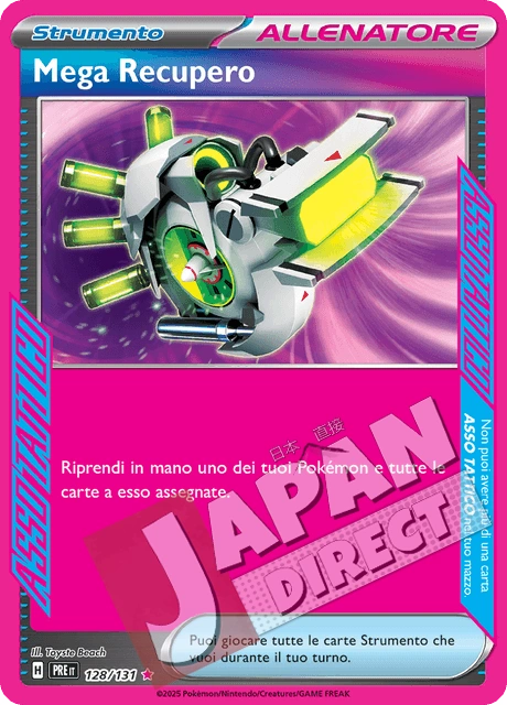 (PRE 128/131) Mega Recupero  Full Art