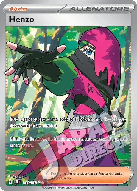 (PRE 133/131) Henzo  Full Art