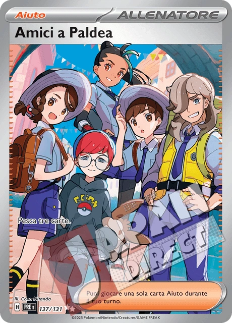 (PRE 137/131) Amici a Paldea  Full Art
