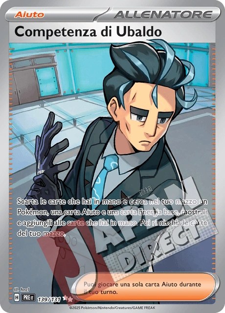 (PRE 139/131) Competenza di Ubaldo  Full Art