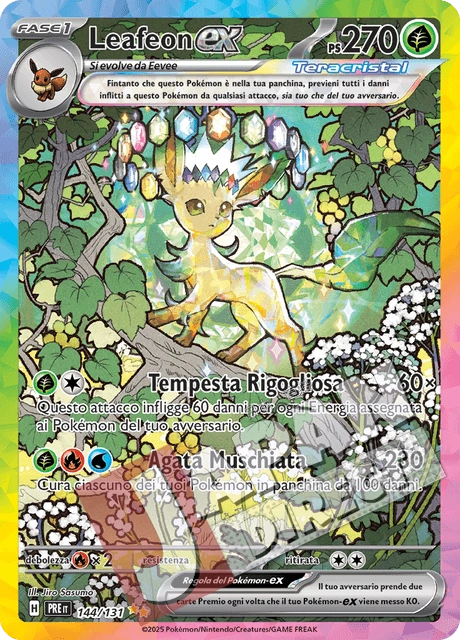 (PRE 144/131) Leafeon-ex Teracristal Alternative Art
