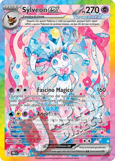 (PRE 156/131) Sylveon-ex Teracristal Alternative Art